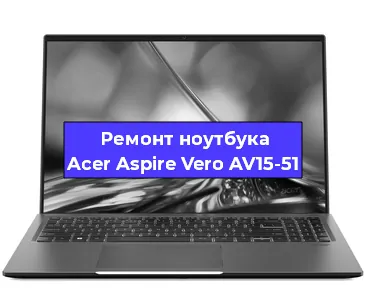 Замена процессора на ноутбуке Acer Aspire Vero AV15-51 в Екатеринбурге